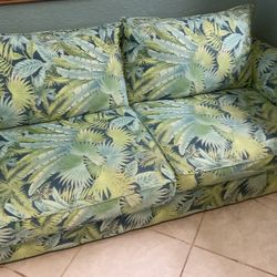 Tropical Leaf Pattern Couch/sofa