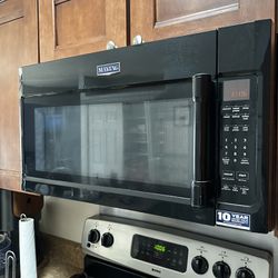 Maytag Microwave, Over The Range, 29.5x16 in