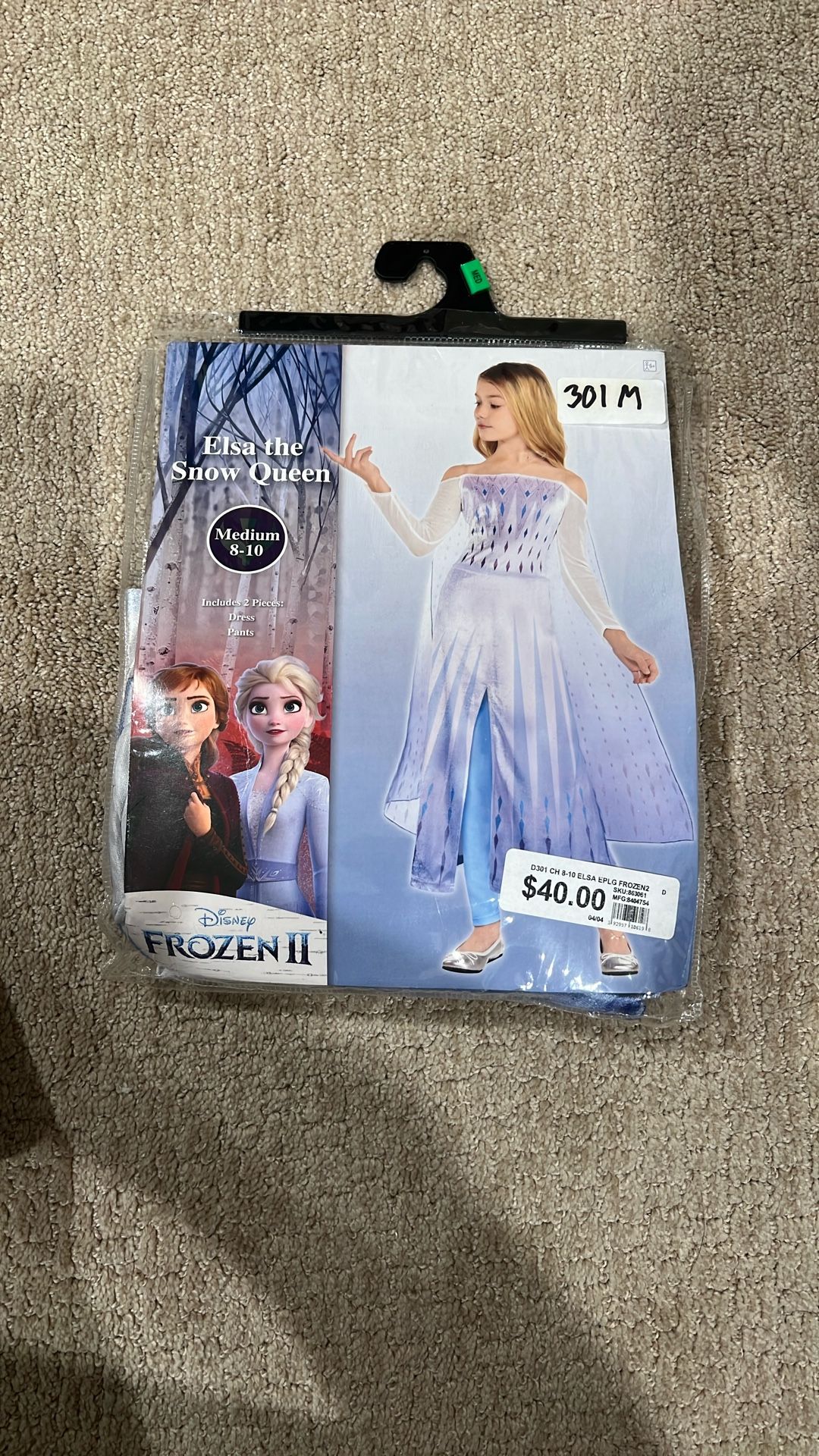 Elsa Frozen Costume