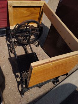 Antique Treadle Sewing Machine Base
