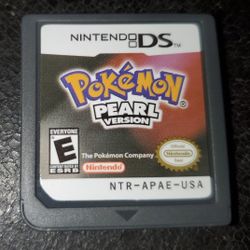 Pokemon Pearl Nintendo DS Video Game Cartridge 