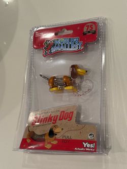 World's Smallest Slinky Dog 75th anniversary