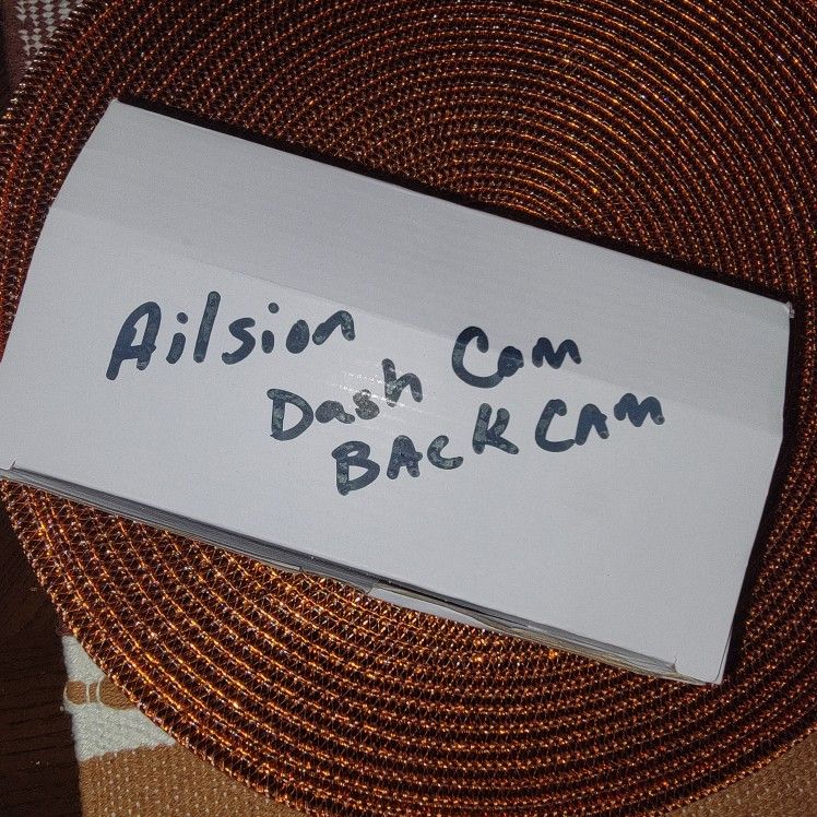 Ailsion Dash And Back Up Cam