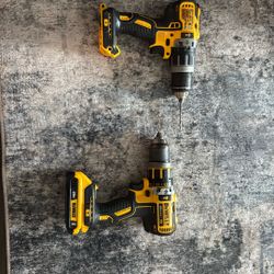 2 Dewalt Drills 