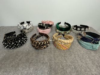 Lot of 19 Embellished Fashion Headbands