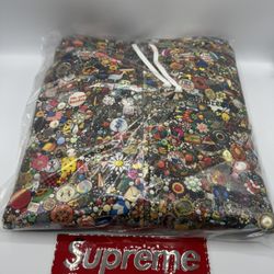 Supreme Mike Kelley Memory Ware Zip Up