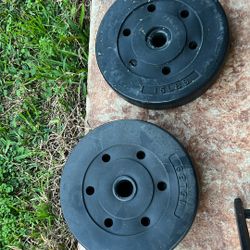 Weights 15 Lbs Plates (2)