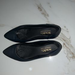 Coach Ballet Flats Navy Blue