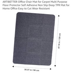 New Chair Mat Lite Gray $8