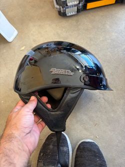 Harley Davidson half helmet