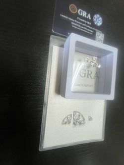 Diamond earrings