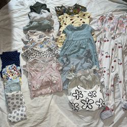Girls Clothing Bundle – 40 Pieces – Carter’s, OshKosh, Old Navy, Rachel Zoe – 12–18M