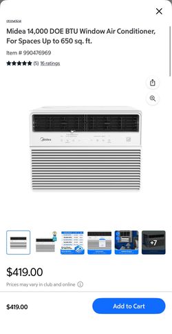Brand new in box ac