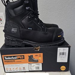 Timberlands Pro Boondock Composite Toe Work Boots Size 11