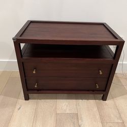 Buy One Get One Free Crate and Barrel Solid wood Nightstand/Storage Cabinets