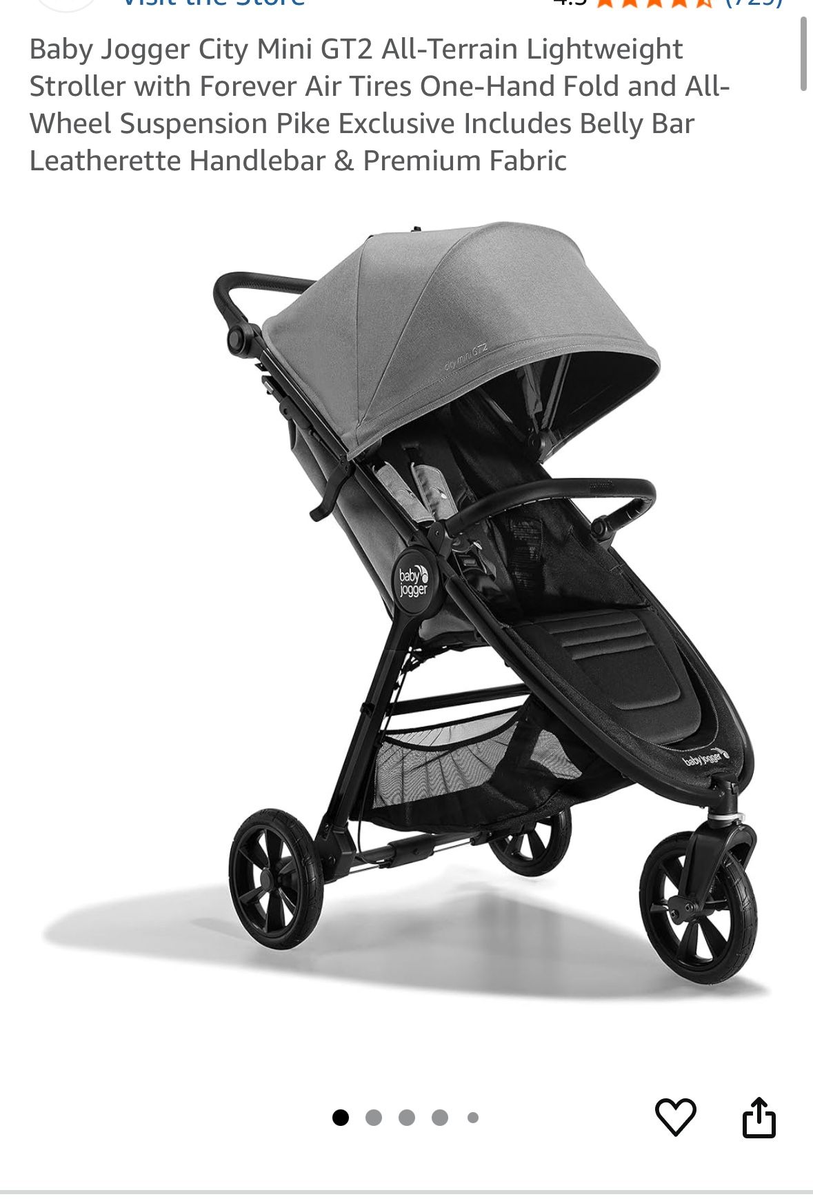 New! Baby Jogger City Mini Gt2