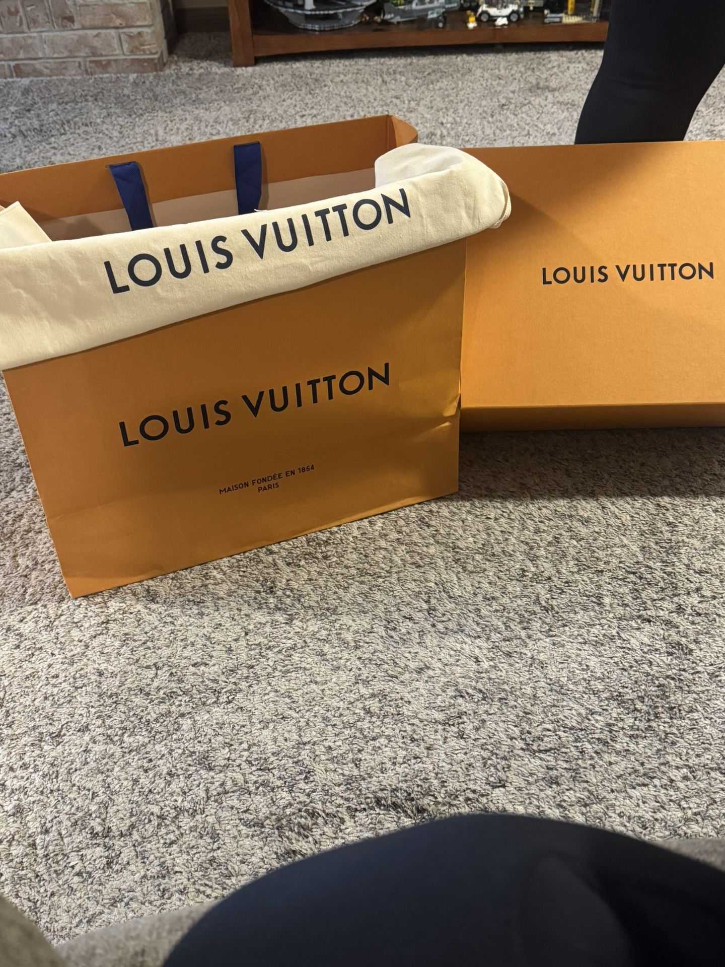 Louis Vuitton Shopping Bag And Box