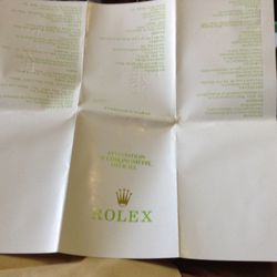 Rolex store gift card