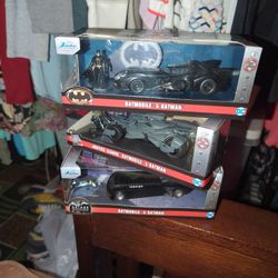 Batmobile And Batman 