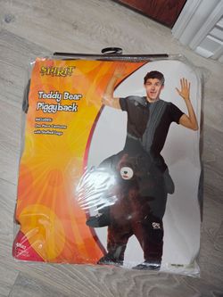Halloween Spirit Teddy Bear Piggyback ride on Costume