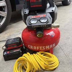 2.5 Gal CORDLESS Battery Air Compressor 