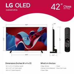 LG OLED C4 42 INCH