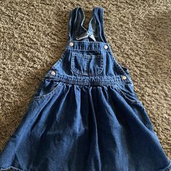 Girls Overall Dress 