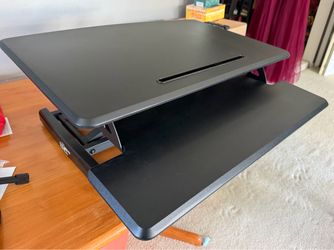 Seville Classics AIRLIFT PRO sit-stand desk riser