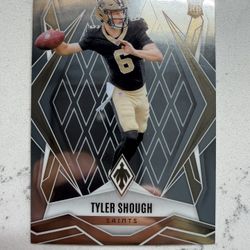 2025 Panini Phoenix Rookie Tyler Shough #169 Rookie (RC) New Orleans Saints