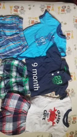 Summer Shorts Sets - 9 months