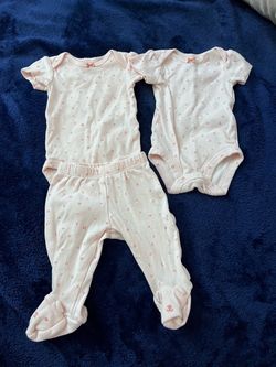 Carter’s Baby Girl 3-Piece Floral Outfit Set