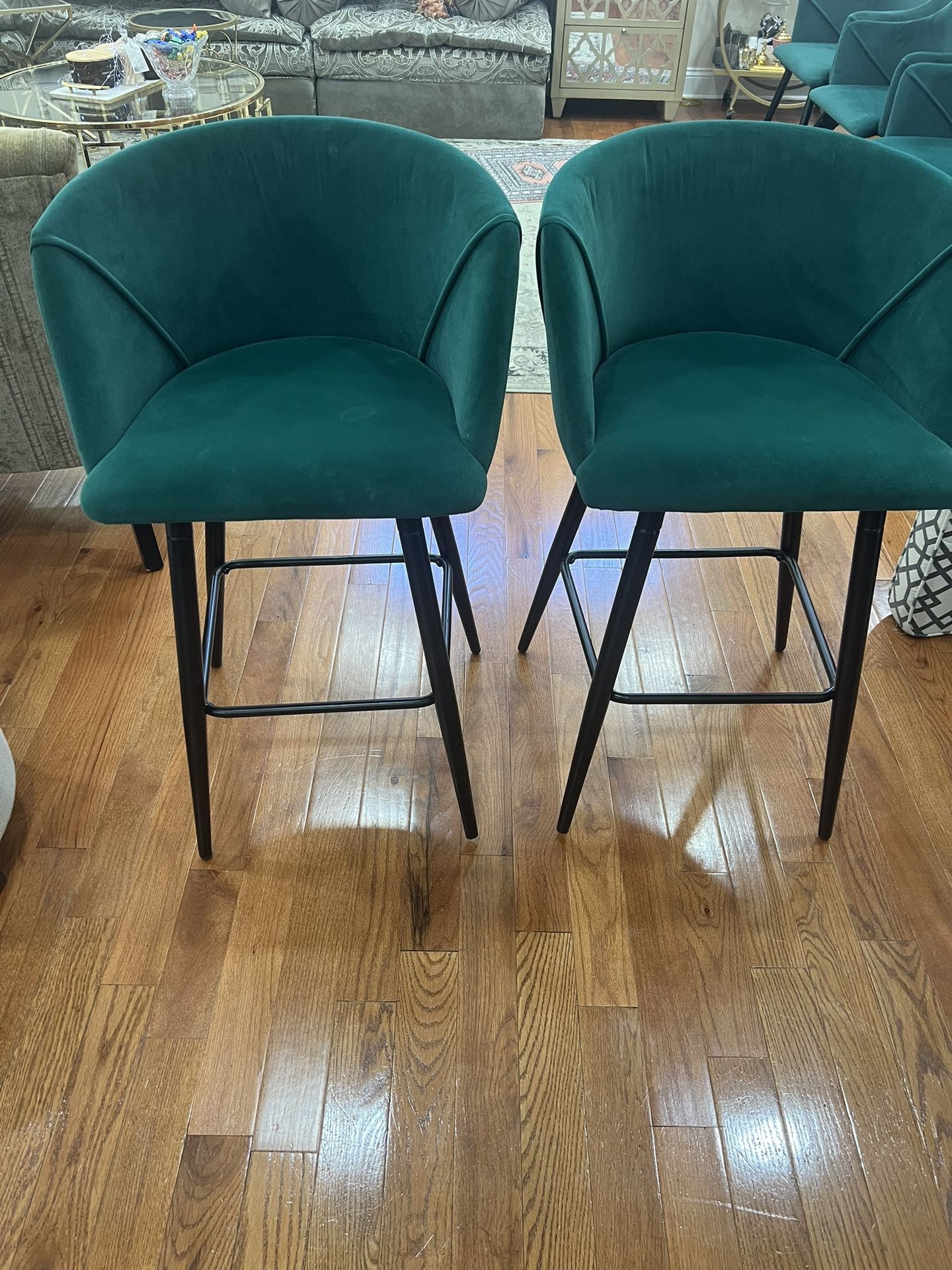 Set of 2 counter/bar stools
