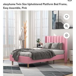 Twin size Bed Pink