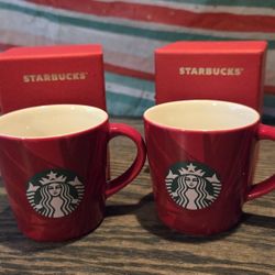 Starbucks Boxed Demi Cup - Red Holiday Cup, 3 Fl Oz. Set Of 2