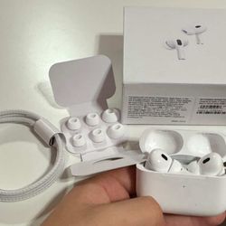Apple AirPods Pros 2nd Generation With MagSafe Wireless Charging Case & Charger 