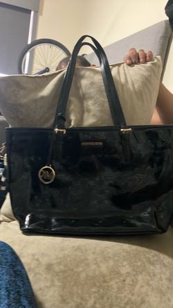 Michael Kors patent leather purse asking $50 obo