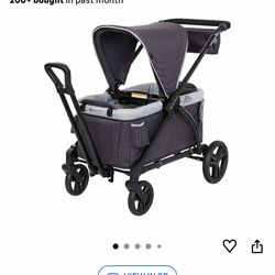 Baby Trend Expedition Stroller Wagon, Liberty Midnight