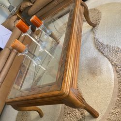 Coffee Table With 2 End Tables