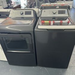Other Units Available Washer Electric Dryer Set GE Black