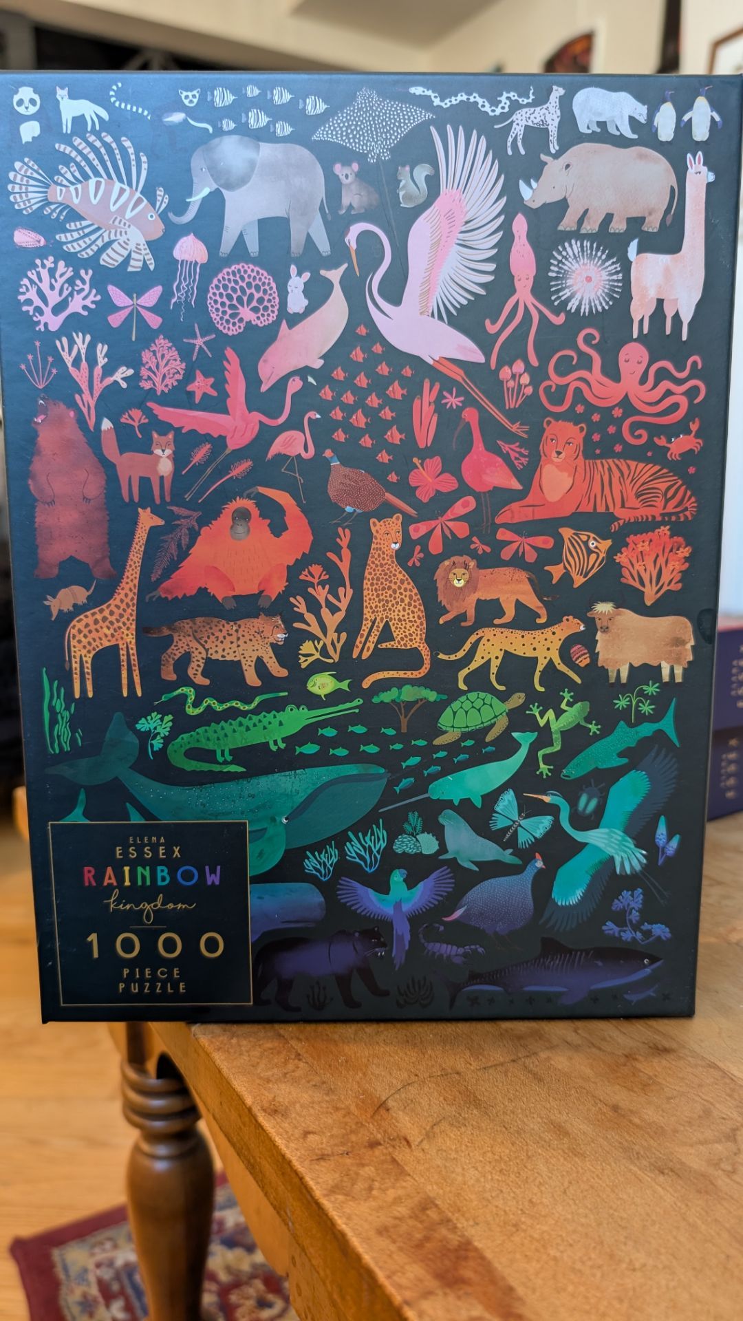 1000 Piece Colorful Animal Puzzle (Elena Essex)