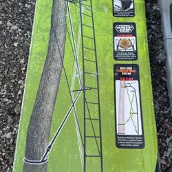 THE MAC DADDY 22' DELUXE LADDER STAND PRIMAL OUTDOORS 