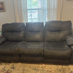 Manuel Reclining Sofa & Recliner. Sofa $750- Recliner $325 Or Both $900