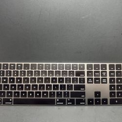 Apple - Magic Keyboard with Numeric Keypad - Space Grey - Model A1843