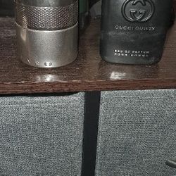 Gucci Black And Azzaro Wanted Mens Cologne