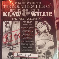 From The Collector The Bound Beauties Of Irving Klaw & John Willie 1(contact info removed) Volume Two