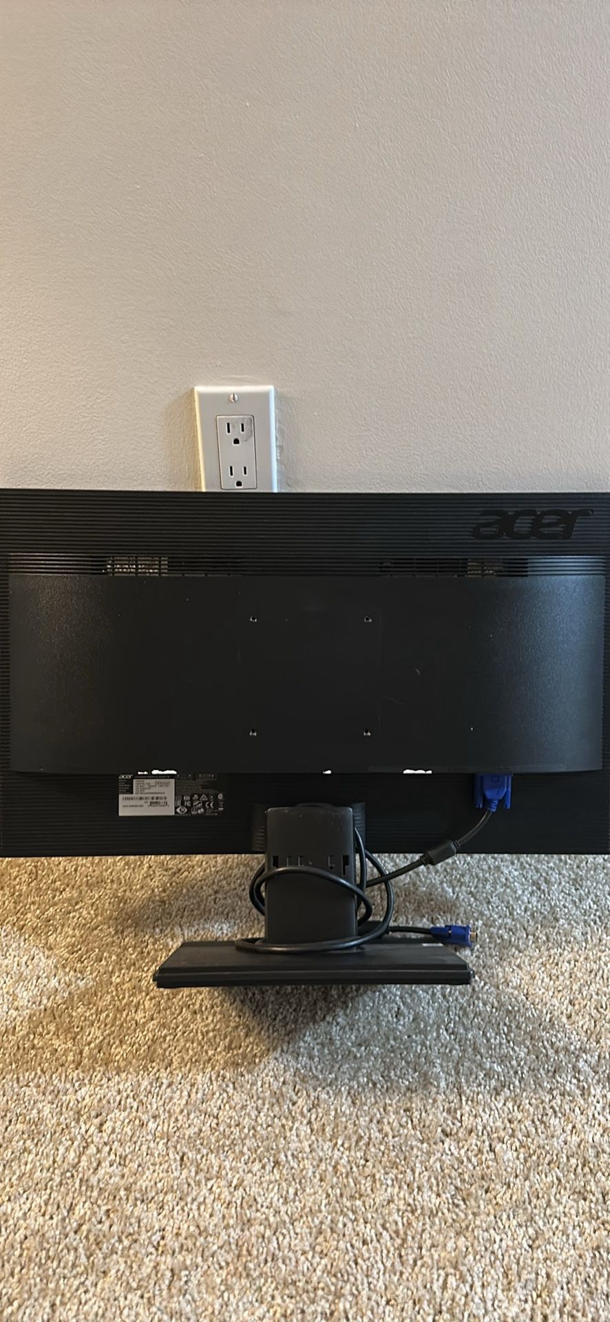 24” Acer Monitor 