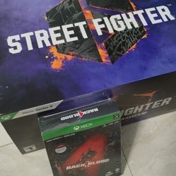 Street Fighter 6 Collector's Edition + Back 4 Blood Video Games for Xbox Series X 