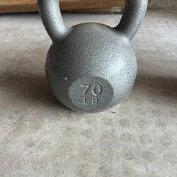 70 Pound Kettle Bell