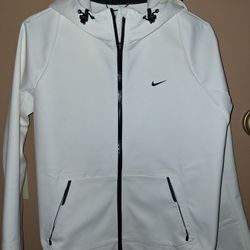 Nike Jacket Womens Medium Hypertech STORM-FIT Softshell Hoodie Full Zip Fleece large $50
