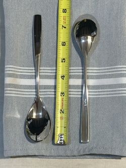 New Premium Stainless Steel Spoons for Catering & Fine Dining | 86 Pieces Available